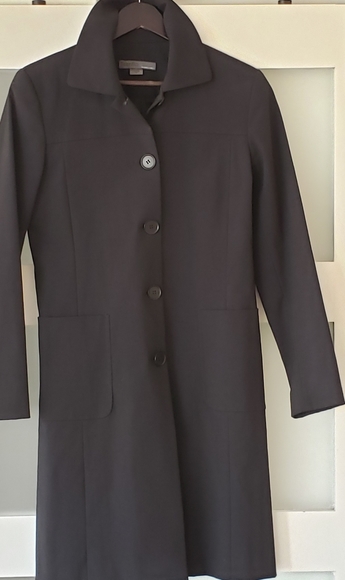 Teenflo black trench coat jacket Matrix size 8 - Picture 2 of 8